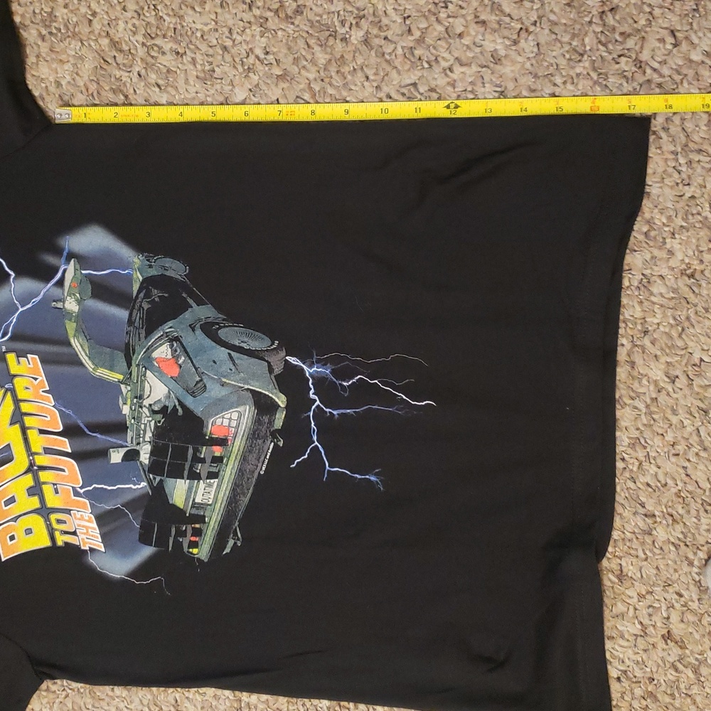 American Classics Back To The Future Blk Graphic T-Shirt, Size Small, NWT - Picture 5 of 7